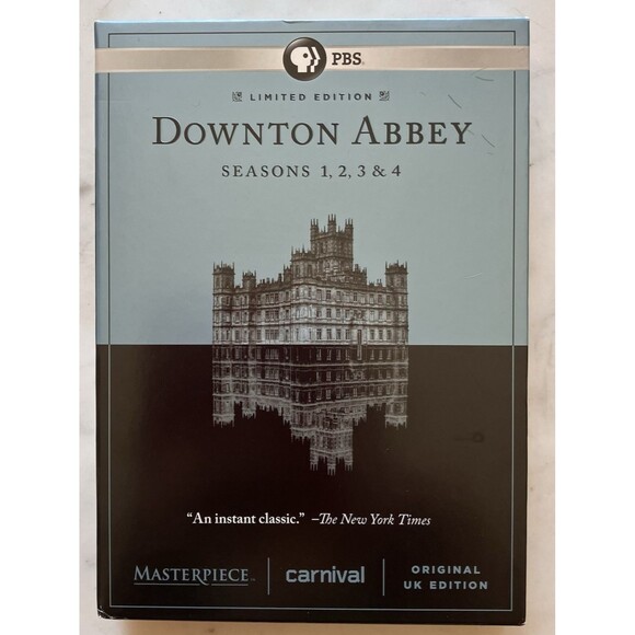 Downton Abbey - Seasons 1-4  Limited Edition (DVD, 2014, 12-Disc Set) -EUC - Picture 1 of 6